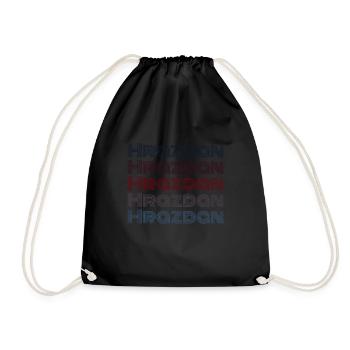 Vintage Armenia City - Retro Hrazdan - Sac de sport léger - noir - Devant