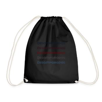 Vintage Costa Rica City - Retro Desamparados - Drawstring Bag - black - Front
