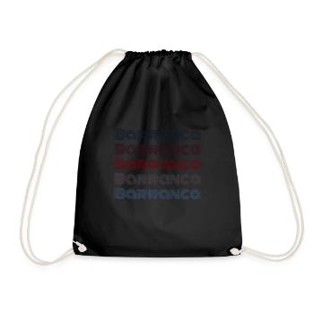 Vintage Costa Rica City - Retro Barranca - Drawstring Bag - black - Front