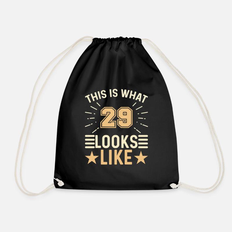 On dirait - 29 ans 29e anniversaire - Sac de sport léger - noir