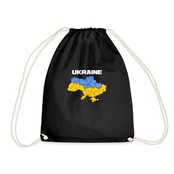 Ukraine - Sac de sport léger - noir - Devant