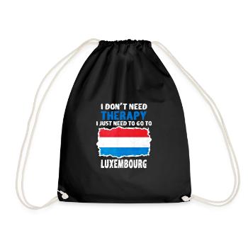 Luxembourg - Sac de sport léger - noir - Devant