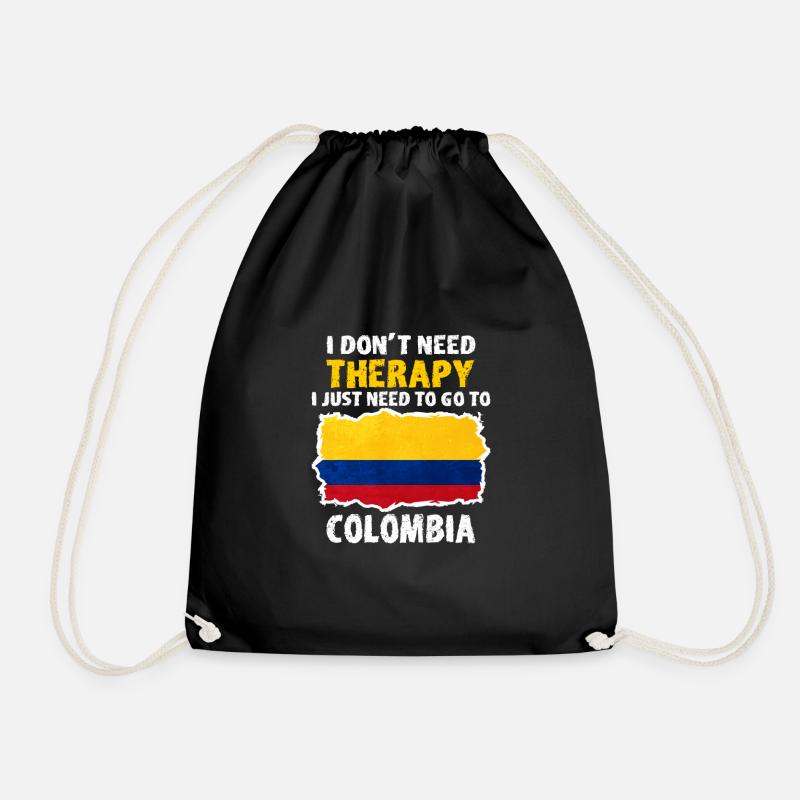 Colombie - Sac de sport léger - noir