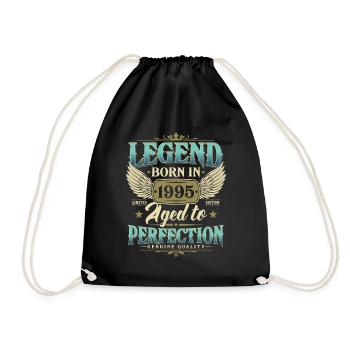 Legend 1995 Born Vintage Cadeau d’anniversaire - Sac de sport léger - noir - Devant