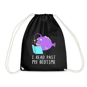 Poisson-grenouille - Sac de sport léger - noir - Devant
