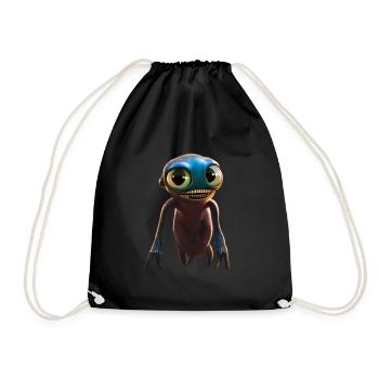 Créature Bonkel - Sac de sport léger - noir - Devant