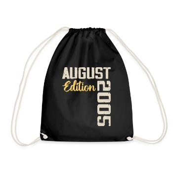 Anniversaire Août 2005 - Edition Limitée Août 2005 - Sac de sport léger - noir - Devant