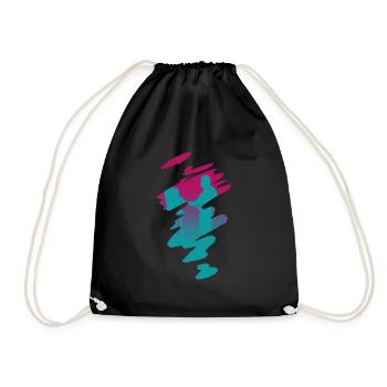 Painter at art - painter at the art - Drawstring Bag - black - Front