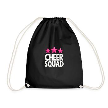 L’équipe de cheerleading de Cheer Squad ravie - Sac de sport léger - noir - Devant
