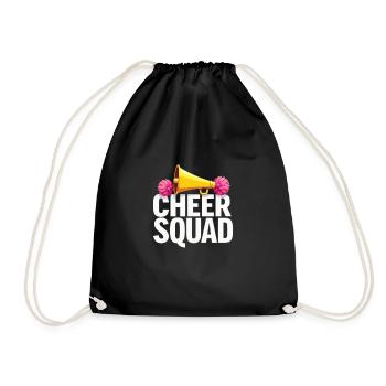 Cheerleading Cheer Squad Enthousiasme Fierté - Sac de sport léger - noir - Devant
