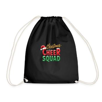 Joie de l’équipe de Noël - Sac de sport léger - noir - Devant