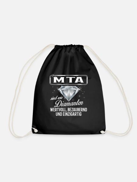 MTA - DM - Turnbeutel - Schwarz