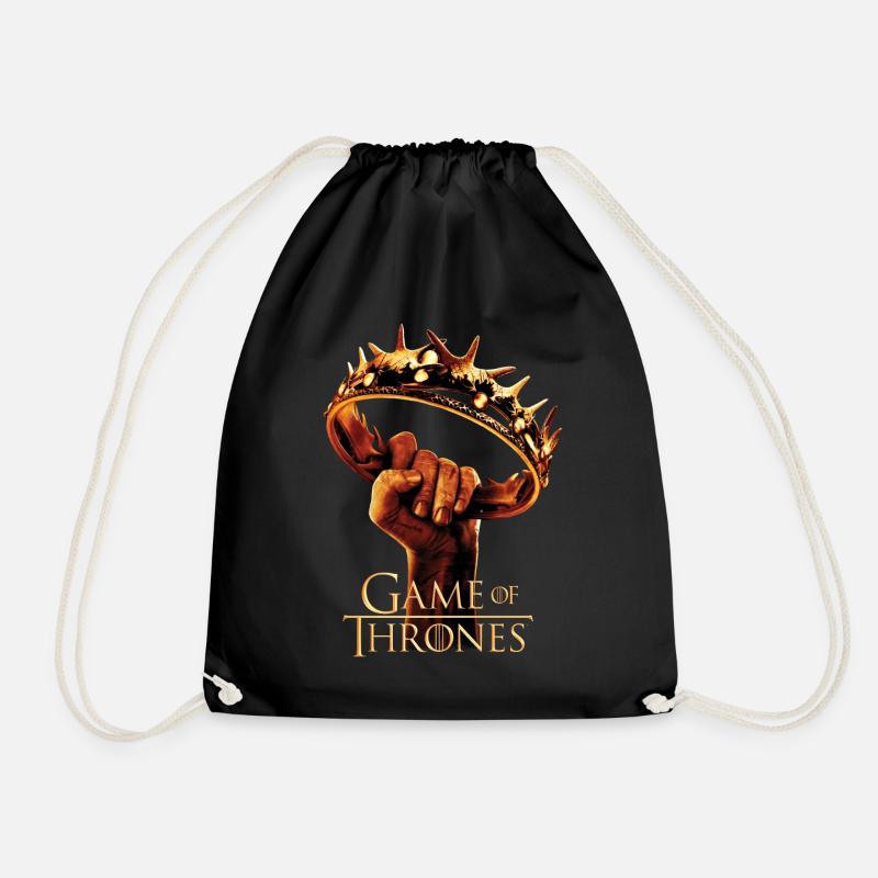 Game Of Thrones Logo - Drawstring Bag - black