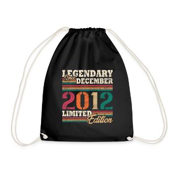 Légendaire Décembre 2012 édition limitée - Sac de sport léger - noir - Devant