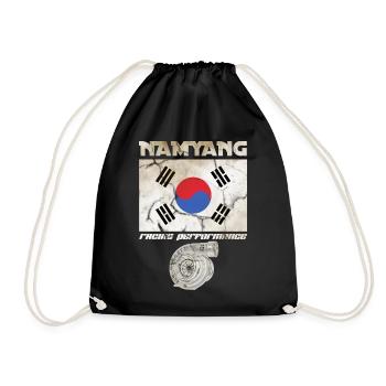 Namyang Turbo dirty - Turnbeutel - Schwarz - Vorne