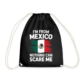 Mexico Mexico Mexican Spanish - Drawstring Bag - black - Front