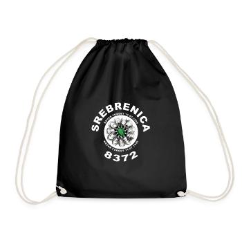 En mémoire de Srebrenica - Sac de sport léger - noir - Devant