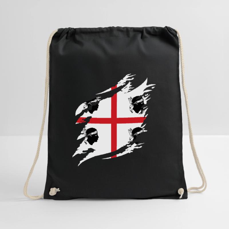 Drapeau de la Sardaigne Drapeau sarde Drapeau de la Sardaigne Sac de sport léger