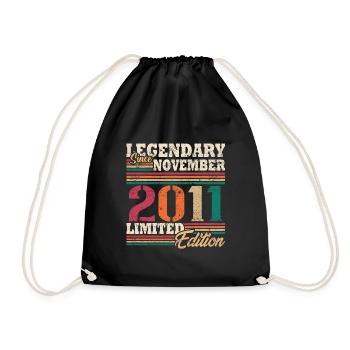 Légendaire novembre 2011 édition limitée - Sac de sport léger - noir - Devant