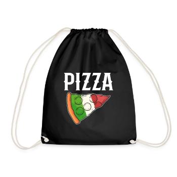 Pizza Italie - Sac de sport léger - noir - Devant