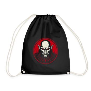 Demon's Gaze - Drawstring Bag - black - Front