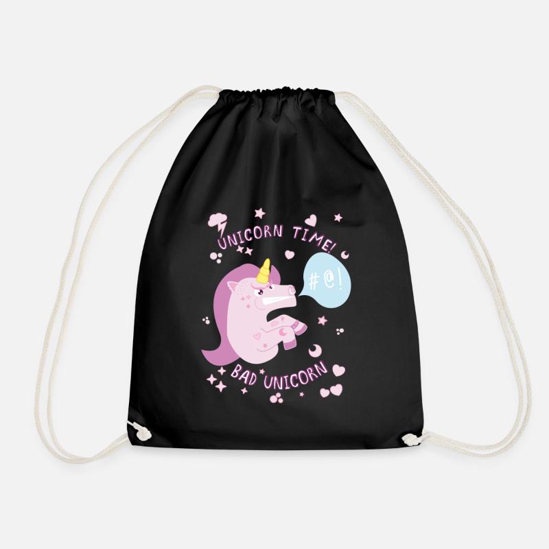 Bad Unicorn - Sac de sport léger - noir
