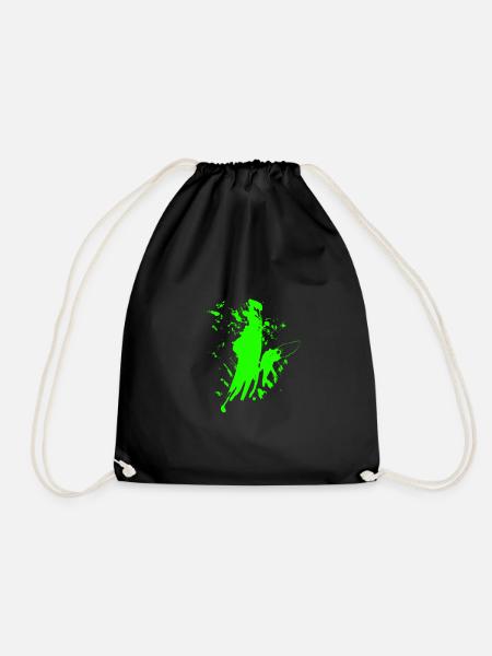 tache de couleur - Sac de sport léger - noir