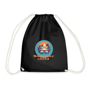 Enfant d’été - Sac de sport léger - noir - Devant