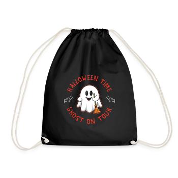 C’est l’heure de l - Sac de sport léger - noir - Devant
