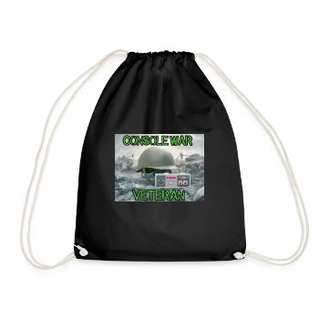 Console war veteran - Sac de sport léger - noir - Devant