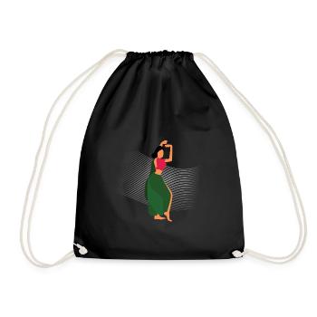 BOLLYWOOD DANCER - Sac de sport léger - noir - Devant