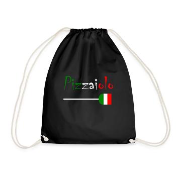 Pizzaiolo - Turnbeutel - Schwarz - Vorne