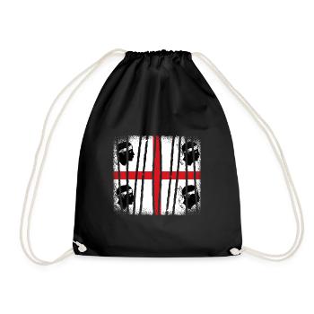 Sardinia flag Sardinian flag Sardegna flag - Drawstring Bag - black - Front