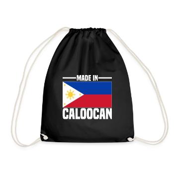 Philippinen Flagge | Filipino Land Asien Geschenke - Turnbeutel - Schwarz - Vorne