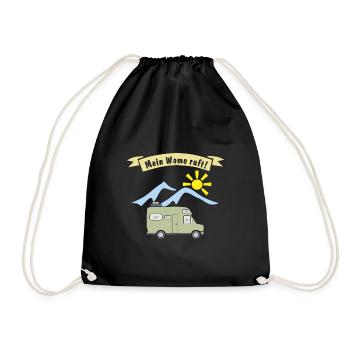ma femme appelle - Sac de sport léger - noir - Devant