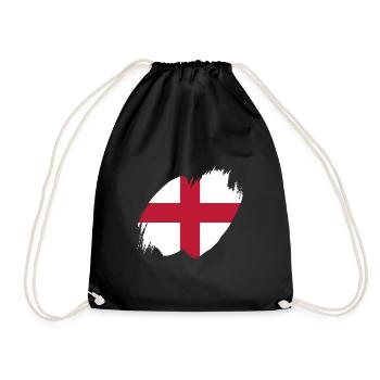 Drapeau d’Angleterre Vintage Drapeau Anglais Utilisé Look - Sac de sport léger - noir - Devant