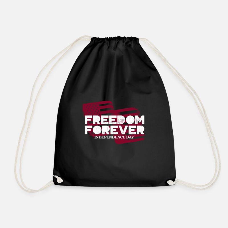 Forever Free - Turnbeutel - Schwarz
