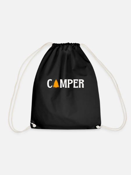 Cool Camper - Turnbeutel - Schwarz