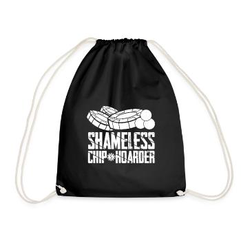 Idées cadeaux de poker | Jeux de poker Cartes de poker - Sac de sport léger - noir - Devant