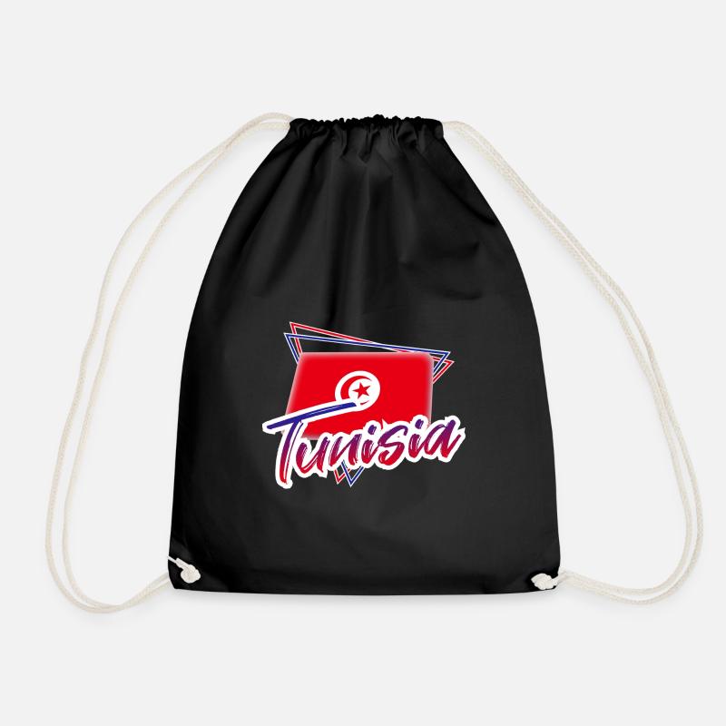 Tunisie - Sac de sport léger - noir