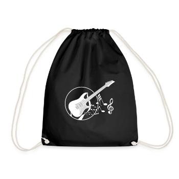 guitare électrique - Sac de sport léger - noir - Devant