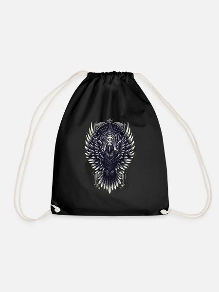 Gothic, Rabe - Turnbeutel - Schwarz