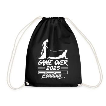 Wedding Loading 2025 Game Over - Sac de sport léger - noir - Devant