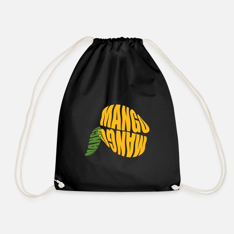 mango - Drawstring Bag - black