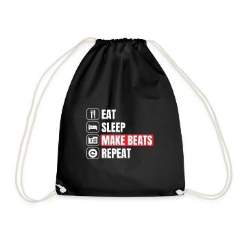 Beat Maker Beat Creator Producteur de musique - Sac de sport léger - noir - Devant