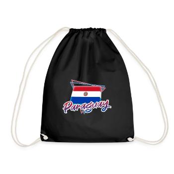 Paraguay - Turnbeutel - Schwarz - Vorne