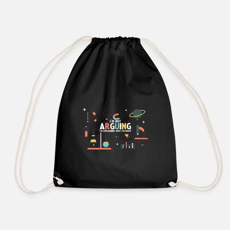 I'm not Arguing I'm Explaining why I'm Right - Sac de sport léger - noir
