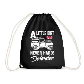Un peu de saleté jamais dur Landy Defender - Sac de sport léger - noir - Devant