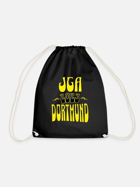 Dortmund JGA Junggesellenabschied 2023 für Fans - Turnbeutel - Schwarz