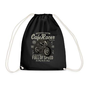 Café Racer - Sac de sport léger - noir - Devant